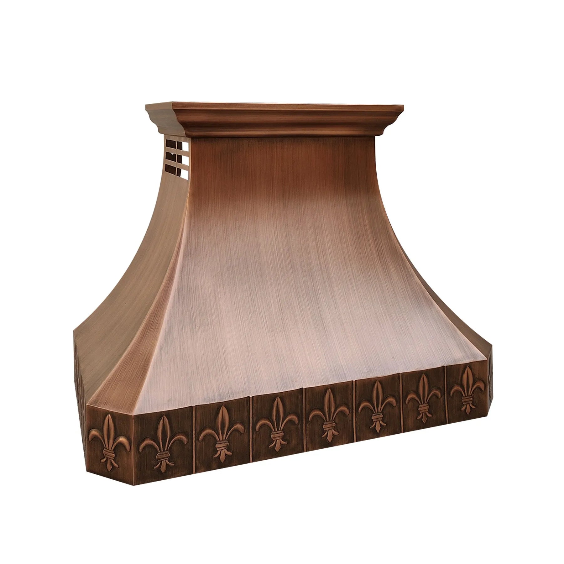 Fobest Copper Metal Range Hood Sword Pattern FCP-247-Copper Range Hood-Fobest