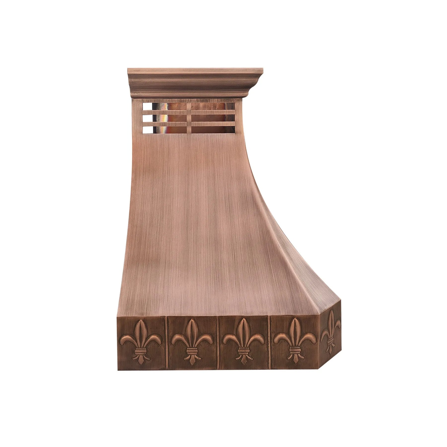 Fobest Copper Metal Range Hood Sword Pattern FCP-247-Copper Range Hood-Fobest