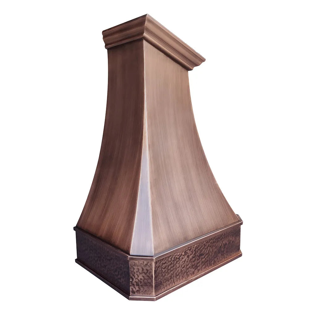 Fobest Copper Range Hood for Sloped Kitchen FCP-230-Copper Range Hood-Fobest