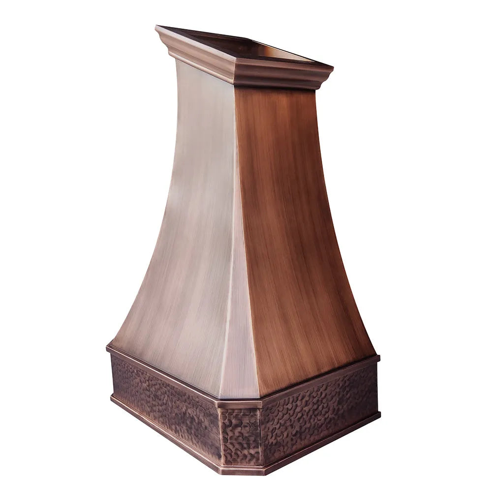 Fobest Copper Range Hood for Sloped Kitchen FCP-230-Copper Range Hood-Fobest