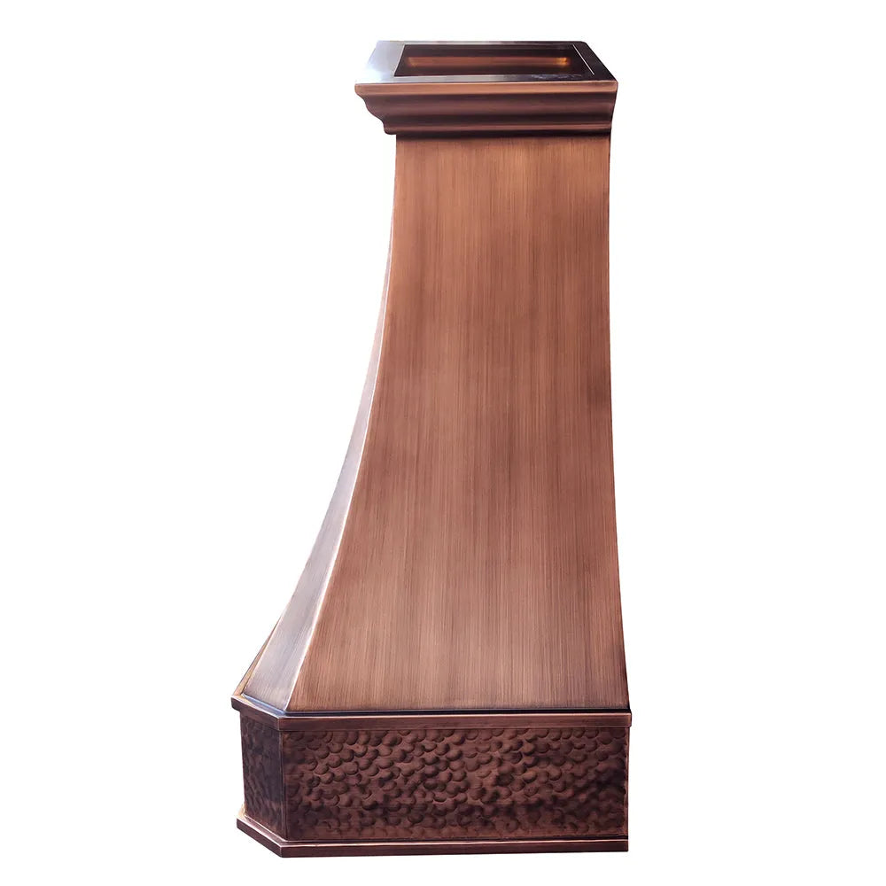 Fobest Copper Range Hood for Sloped Kitchen FCP-230-Copper Range Hood-Fobest