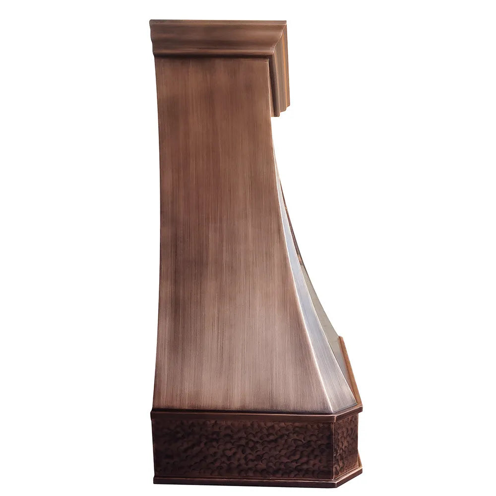 Fobest Copper Range Hood for Sloped Kitchen FCP-230-Copper Range Hood-Fobest