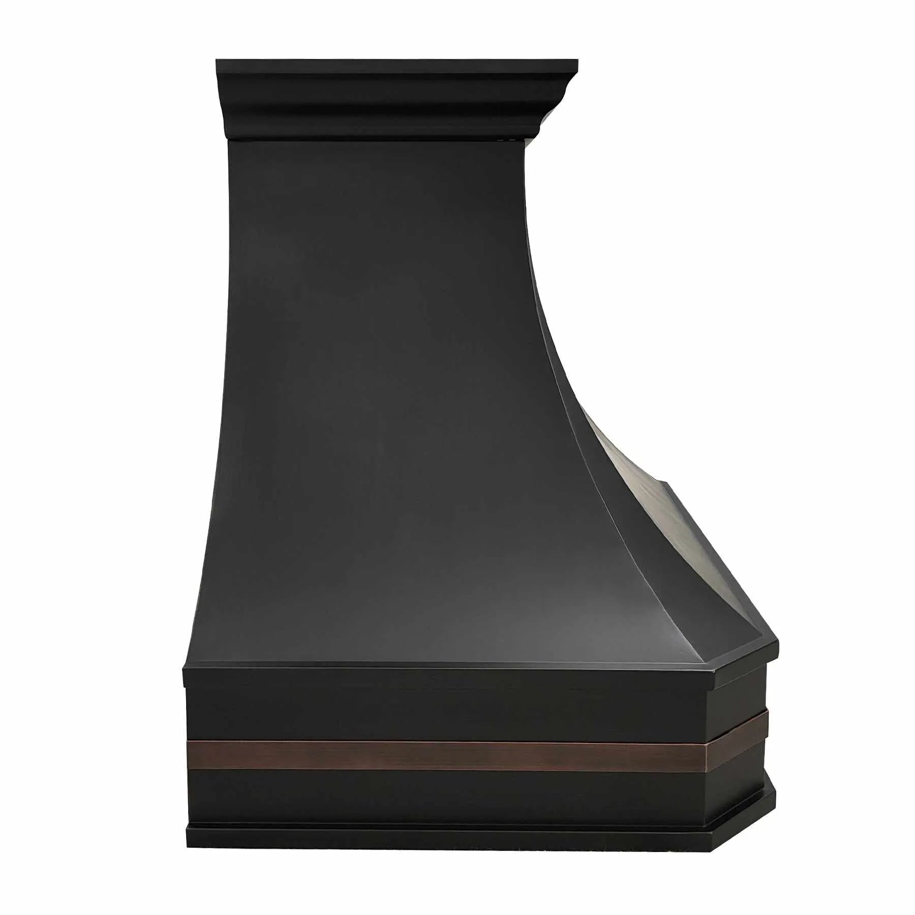 Fobest Copper Range Hood with Antique Band FCP-154-Copper Range Hood-Fobest