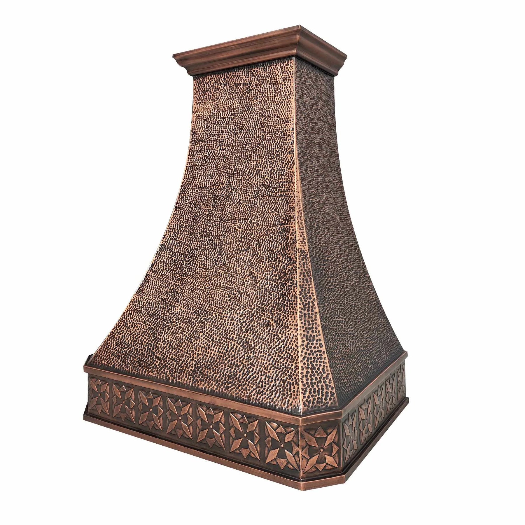 Fobest Copper Range Hood with Around Apron Design FCP-142-Copper Range Hood-Fobest