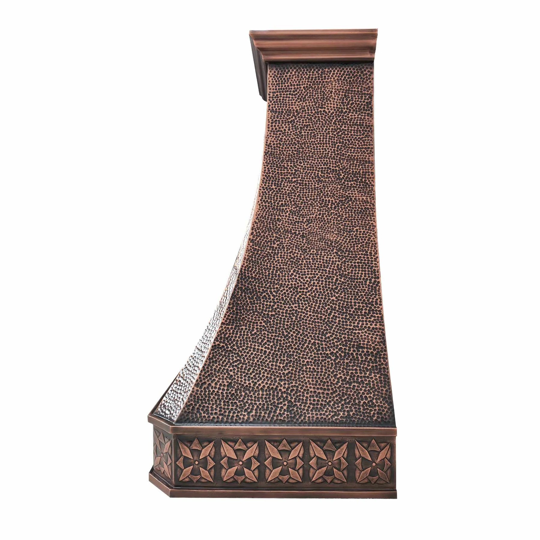 Fobest Copper Range Hood with Around Apron Design FCP-142-Copper Range Hood-Fobest