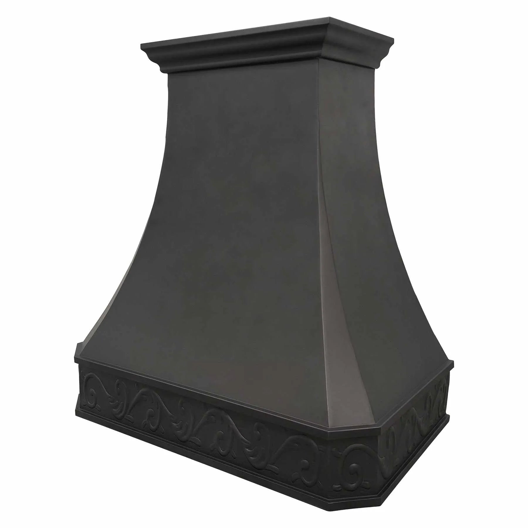 Fobest Copper Range Hood with Decorative Apron FCP-187-Copper Range Hood-Fobest
