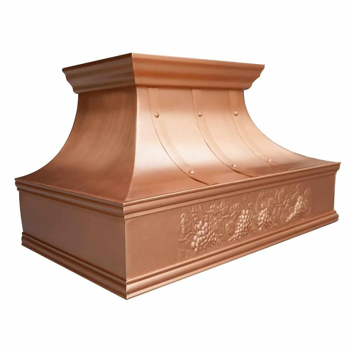 Fobest Copper Range Hood with Handmade Pattern FCP-125-Copper Range Hood-Fobest