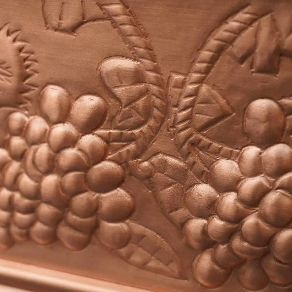 Fobest Copper Range Hood with Handmade Pattern FCP-125-Copper Range Hood-Fobest
