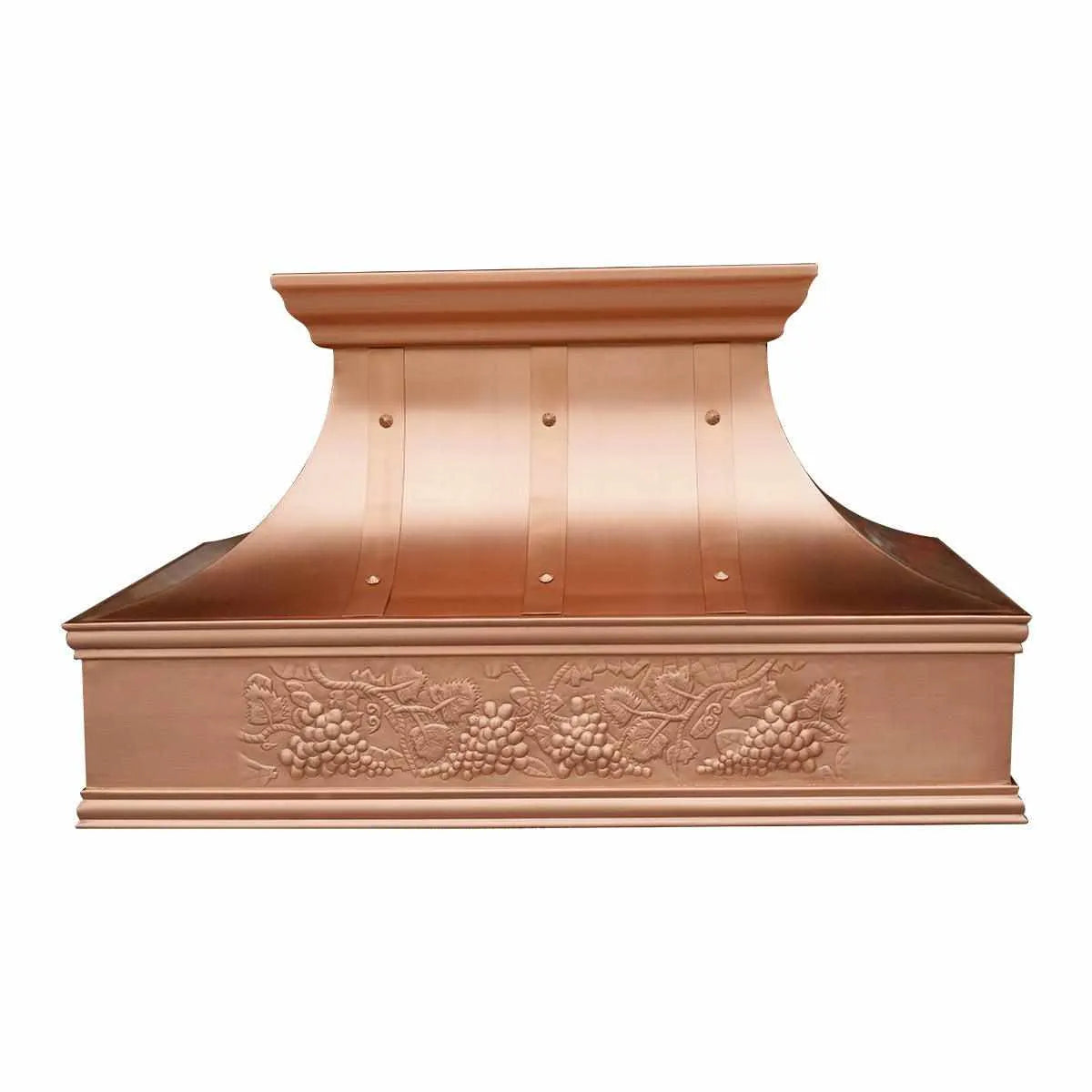 Fobest Copper Range Hood with Handmade Pattern FCP-125-Copper Range Hood-Fobest