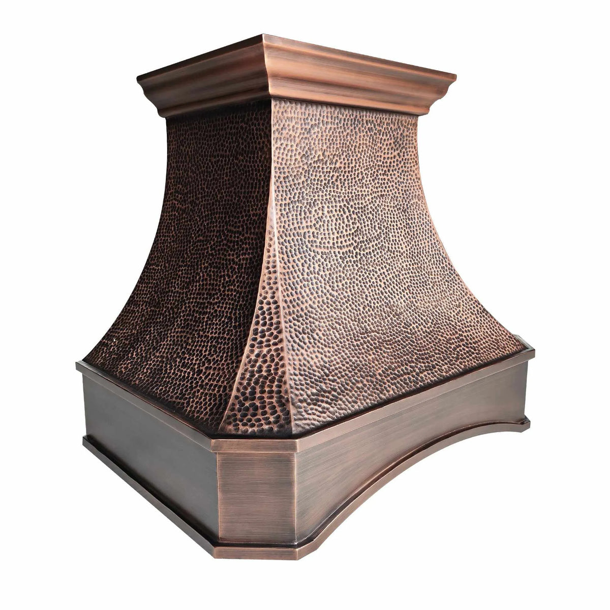 Fobest Copper Range Hood with Heavy Hammer Finish FCP-140-Copper Range Hood-Fobest