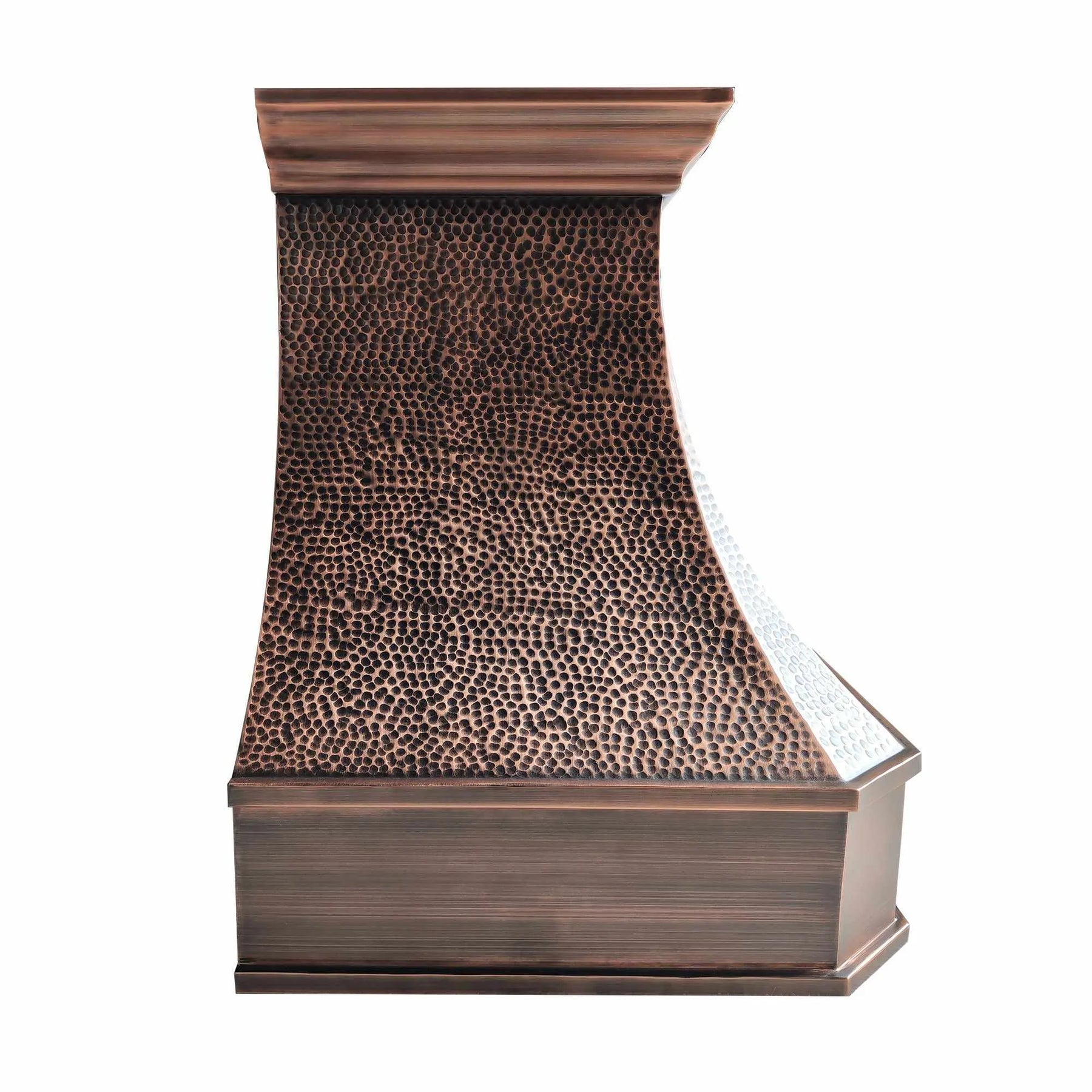 Fobest Copper Range Hood with Heavy Hammer Finish FCP-140-Copper Range Hood-Fobest