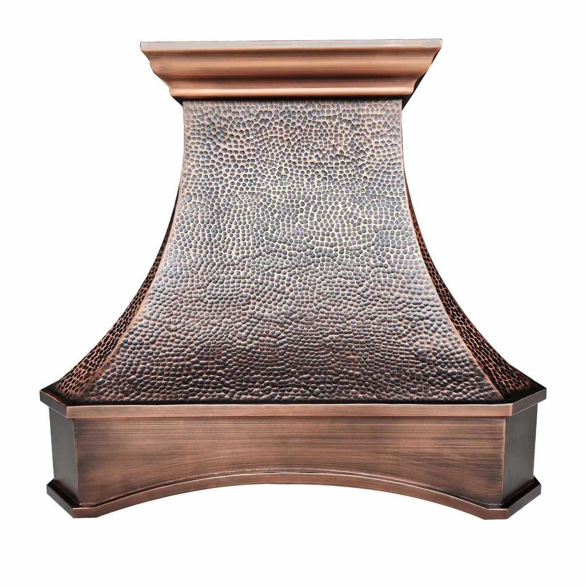 Fobest Copper Range Hood with Heavy Hammer Finish FCP-140-Copper Range Hood-Fobest
