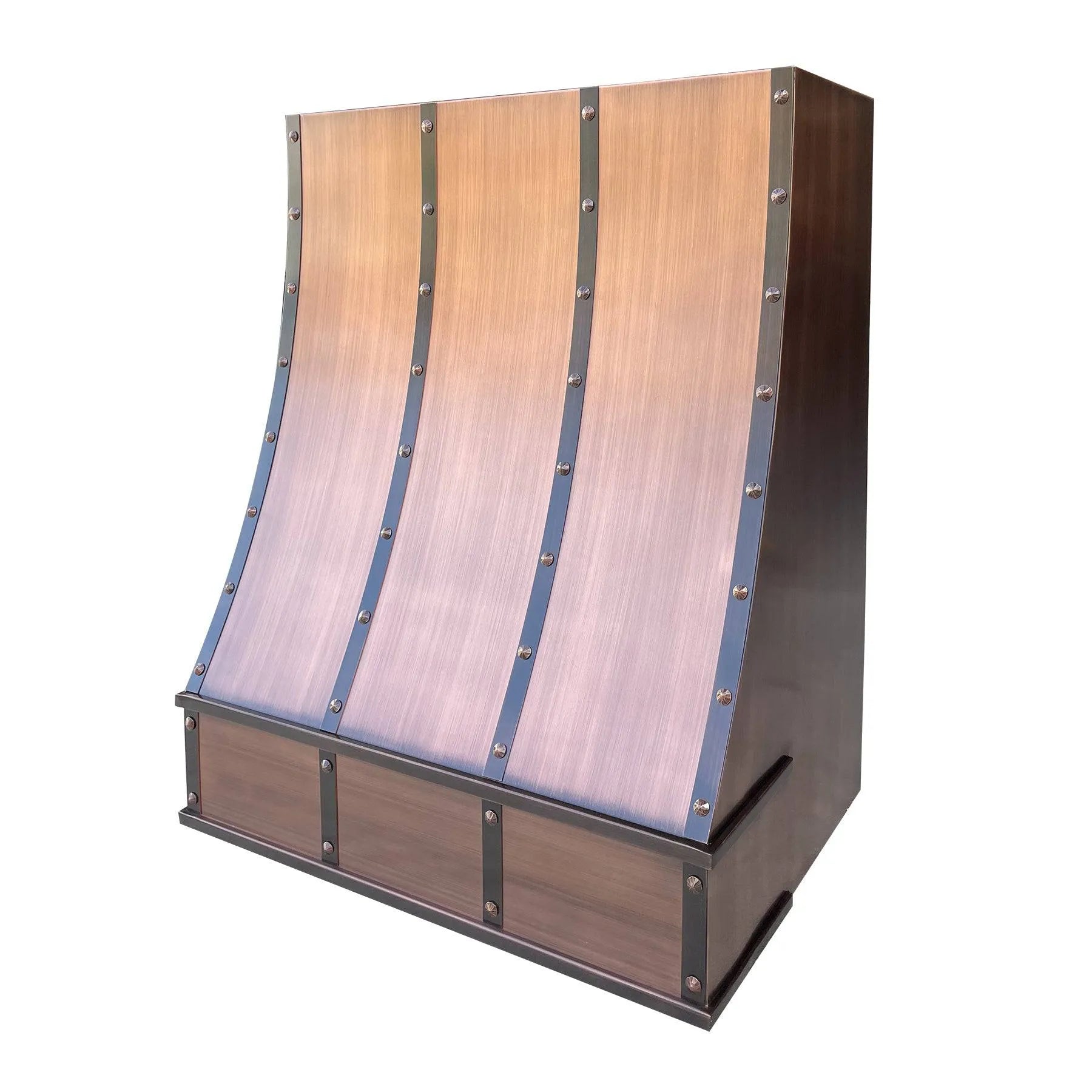 Fobest Copper Range Hood with Sloped Design FCP-79-Copper Range Hood-Fobest