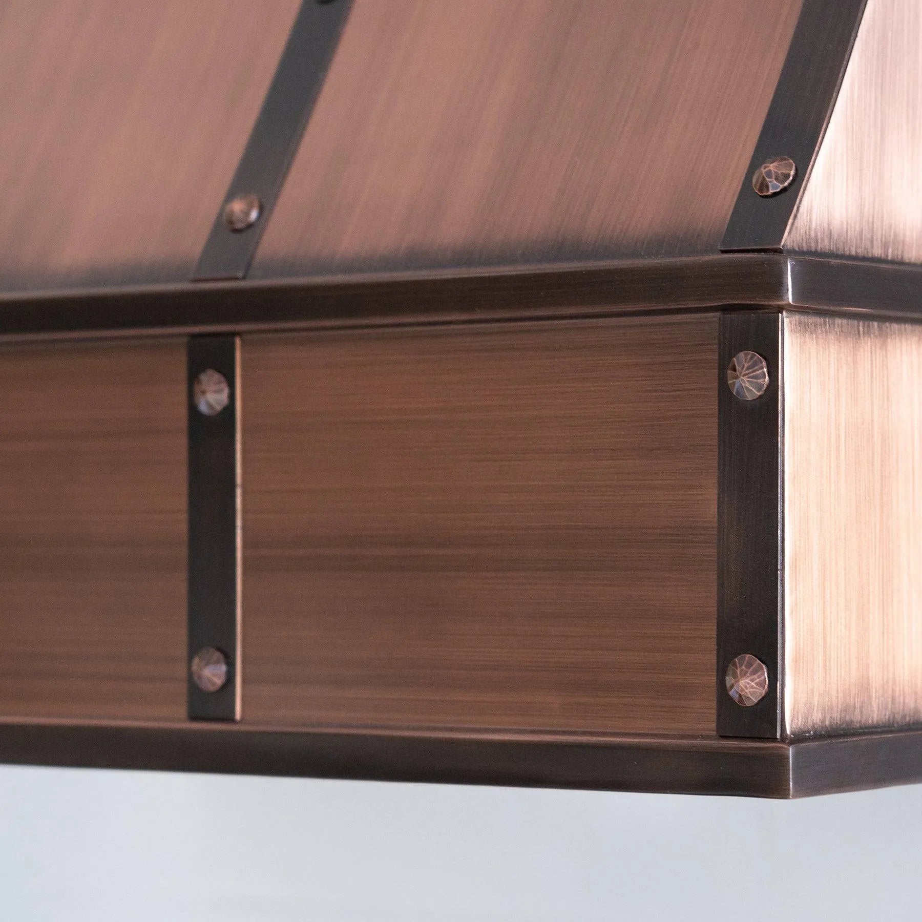 Fobest Copper Range Hood with Sloped Design FCP-79-Copper Range Hood-Fobest