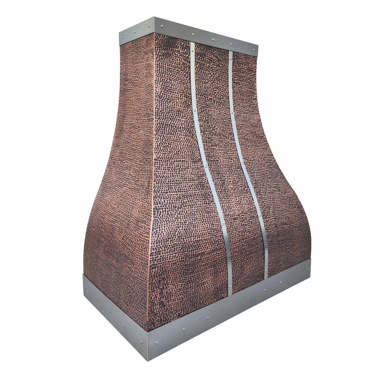 Fobest Copper Range Hood with Stainless Steel Accent FCP-170-Copper Range Hood-Fobest