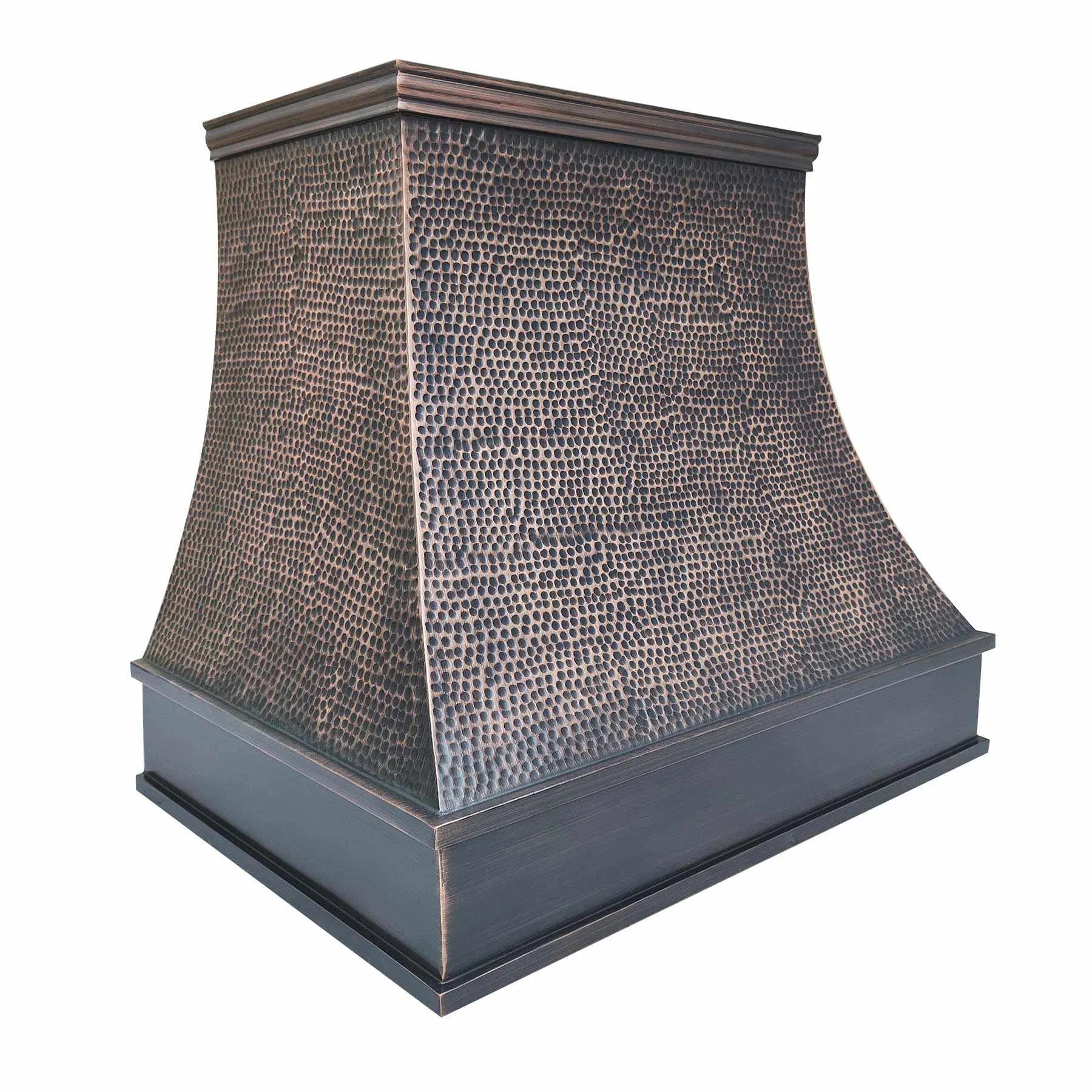 Fobest Copper Vent Hood with Hammer Design FCP-194-Copper Range Hood-Fobest