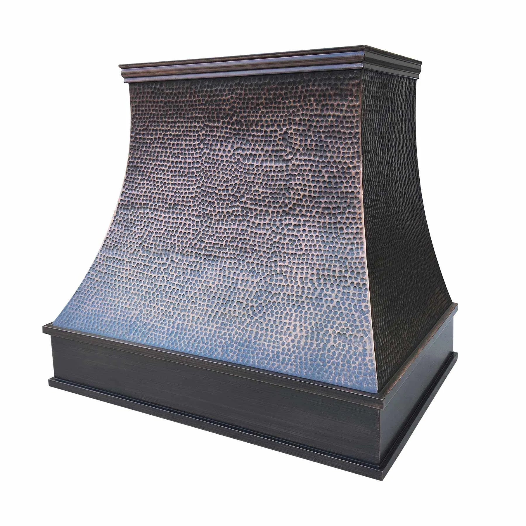 Fobest Copper Vent Hood with Hammer Design FCP-194-Copper Range Hood-Fobest