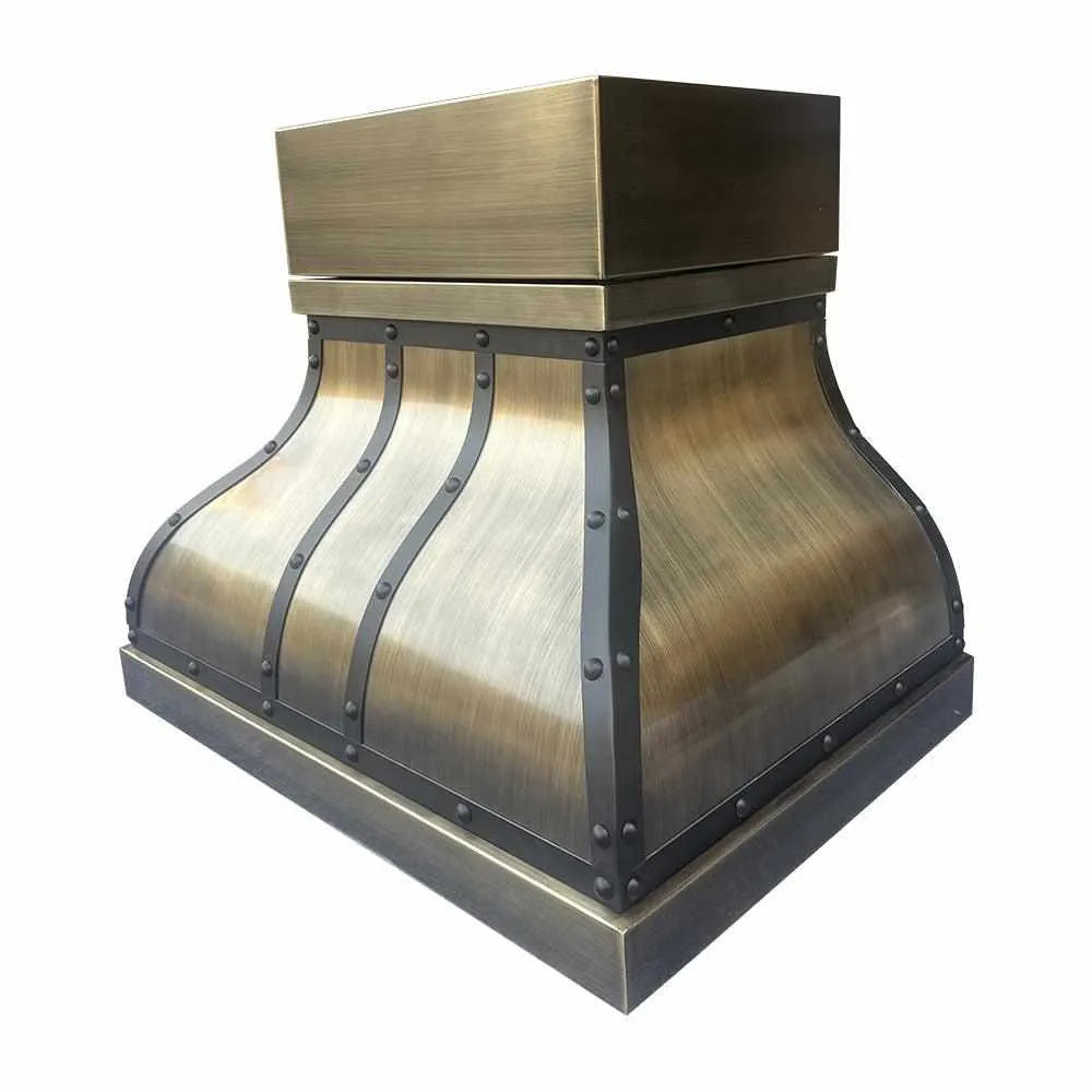 Fobest Custom Aged Brass Range Hood FSS-160-Stainless Steel Range Hood-Fobest