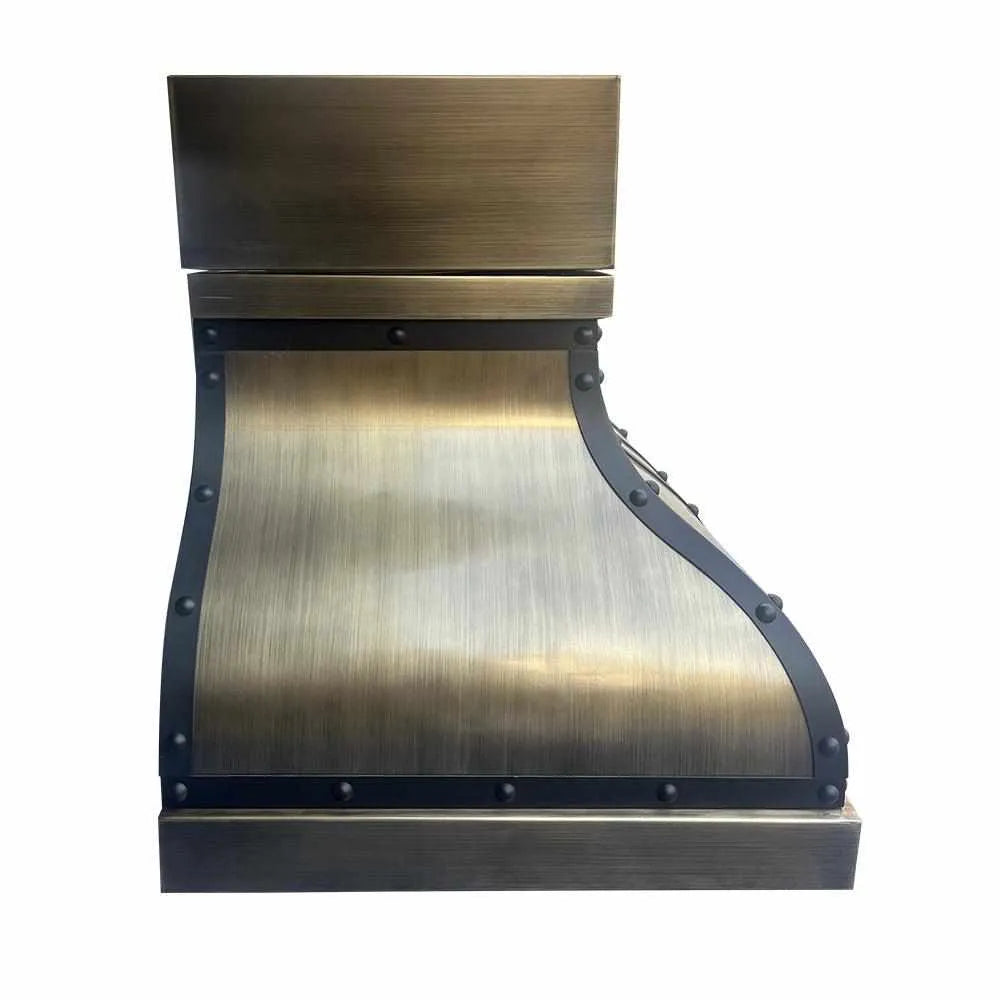 Fobest Custom Aged Brass Range Hood FSS-160-Stainless Steel Range Hood-Fobest