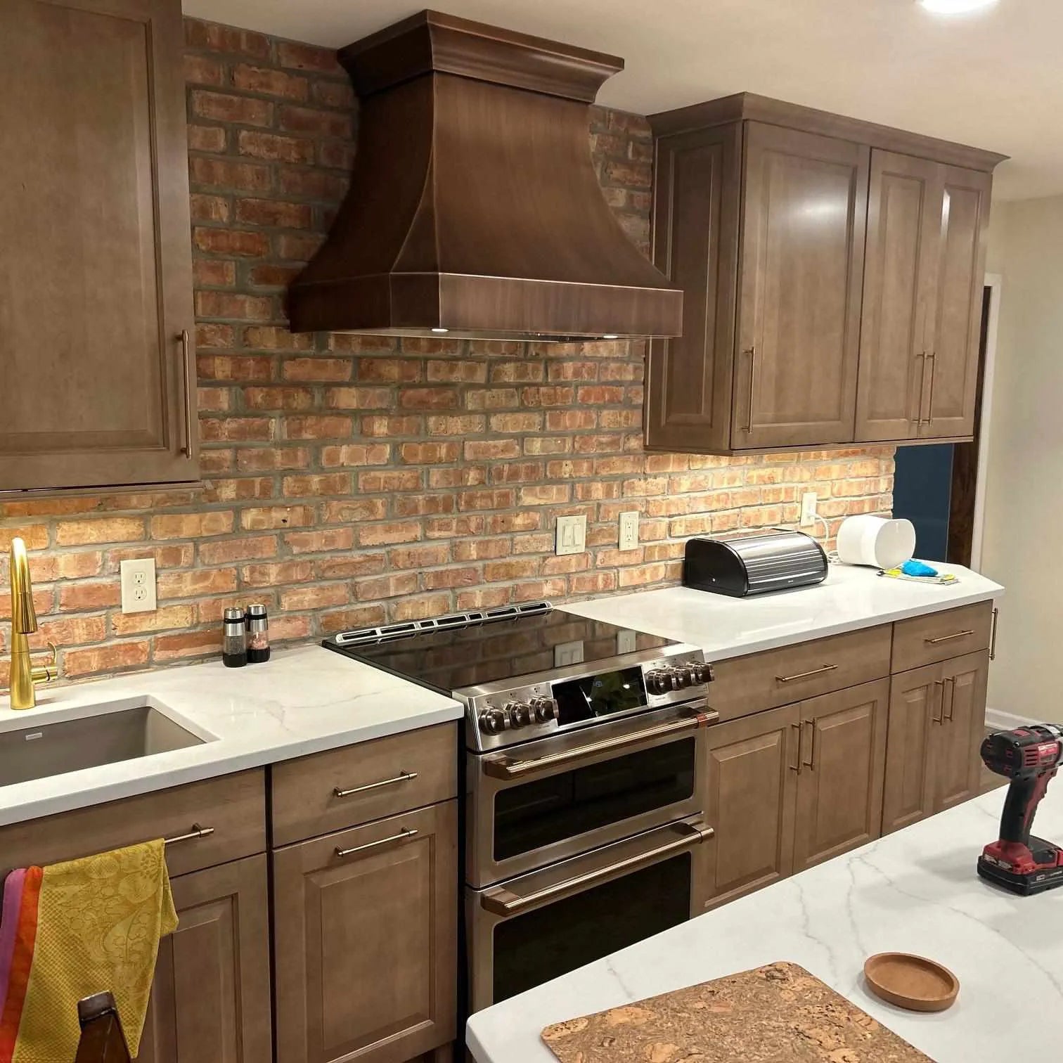 Fobest Custom Antique Copper Range Hood FCP-35-Copper Range Hood-Fobest