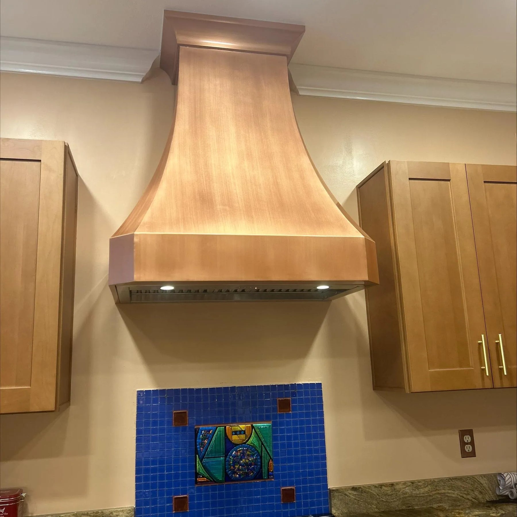 Fobest Custom Antique Copper Range Hood FCP-35-Copper Range Hood-Fobest