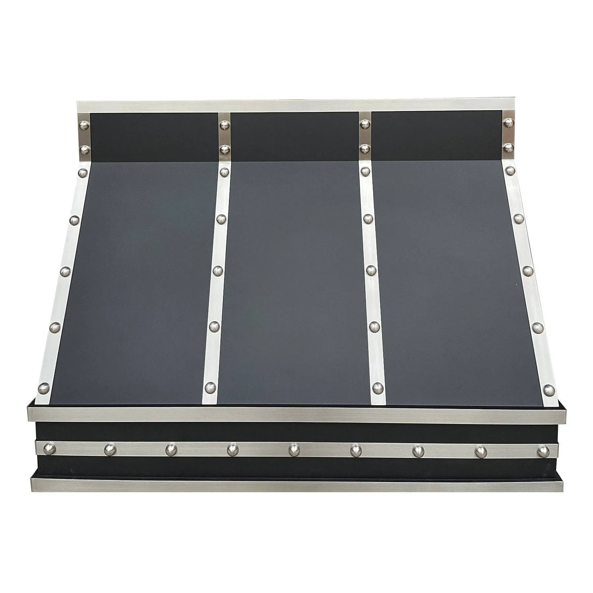 Fobest Custom Black Metal Range Hood FSS-76-Stainless Steel Range Hood-Fobest