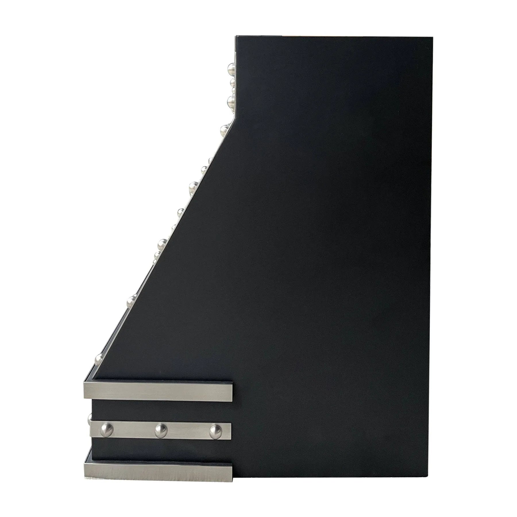 Fobest Custom Black Metal Range Hood FSS-76-Stainless Steel Range Hood-Fobest