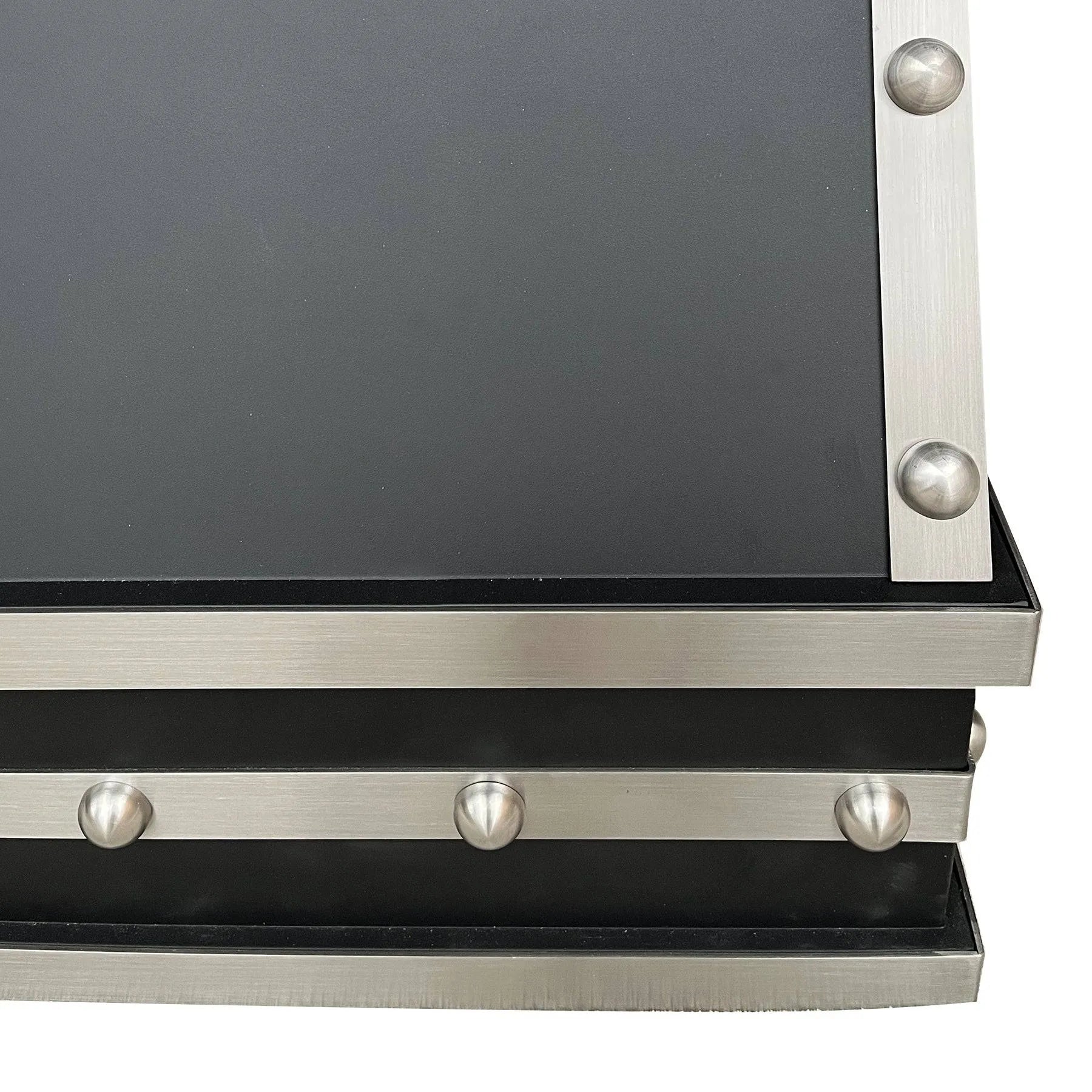 Fobest Custom Black Metal Range Hood FSS-76-Stainless Steel Range Hood-Fobest