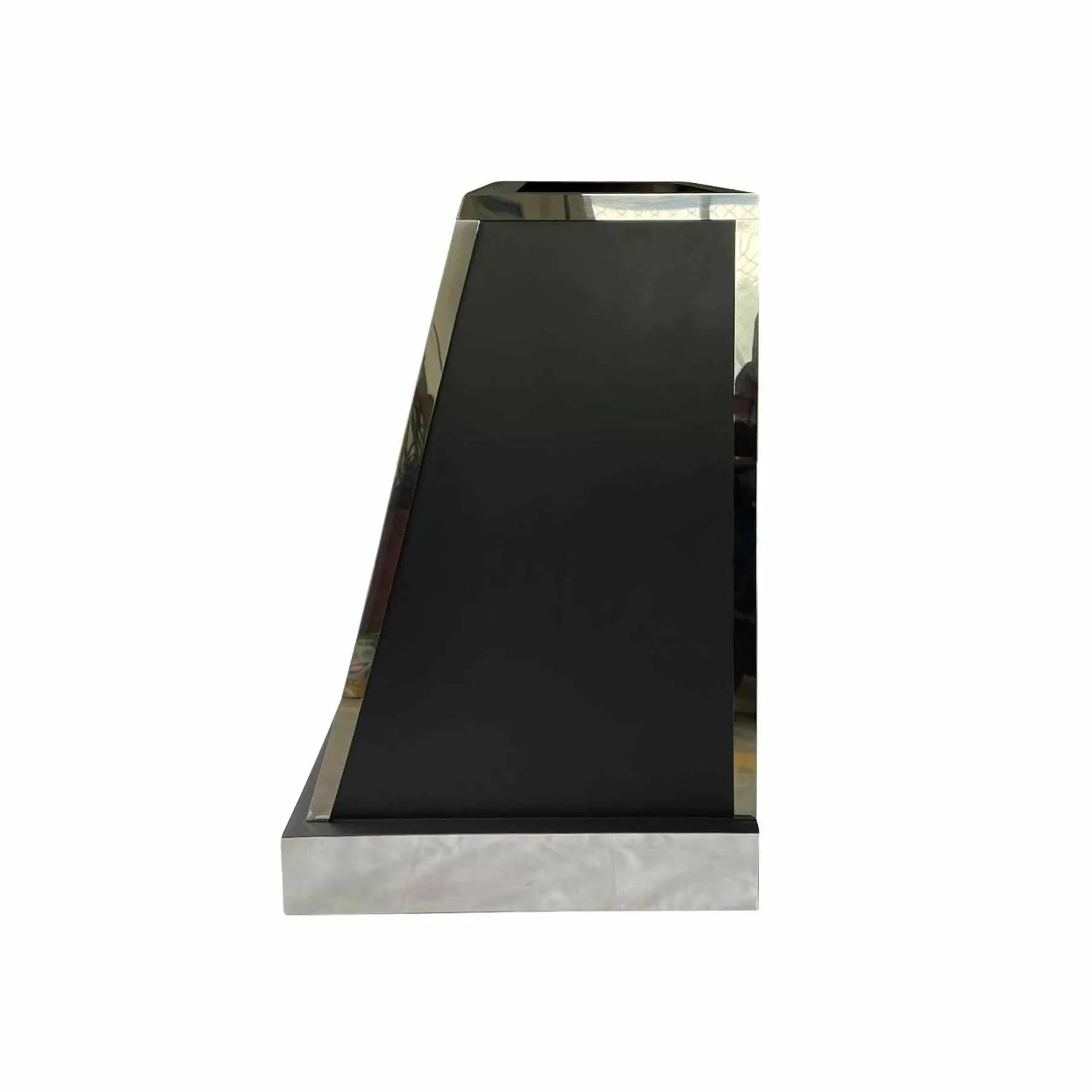 Fobest Custom Black Range Hood Stainless Steel Straps FSS-179-Stainless Steel Range Hood-Fobest