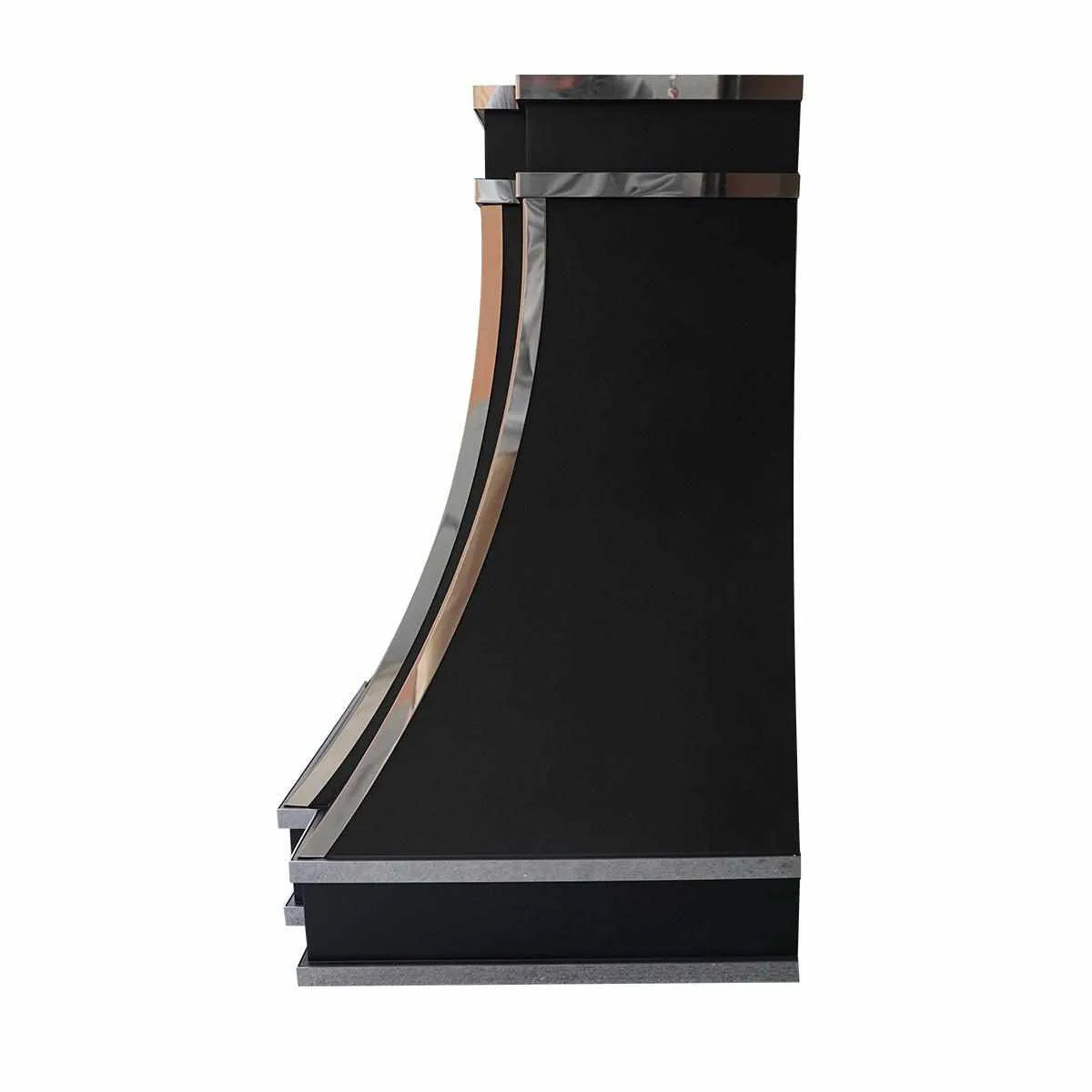 Fobest Custom Black Stainless Steel Range Hood FSS-169-Stainless Steel Range Hood-Fobest