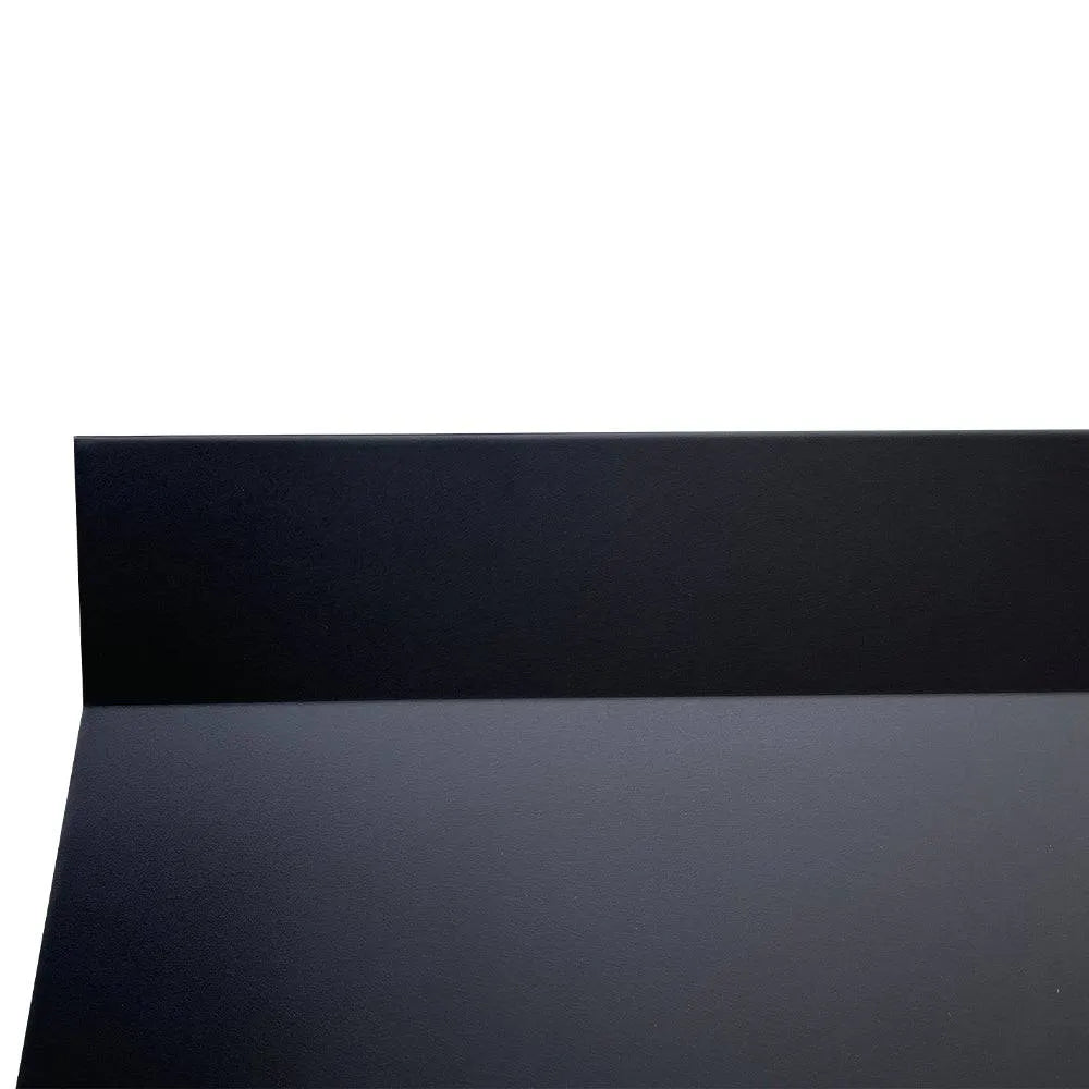 Fobest Custom Black Stainless Steel Range Hood with Brass Bottom FSS-67-Stainless Steel Range Hood-Fobest