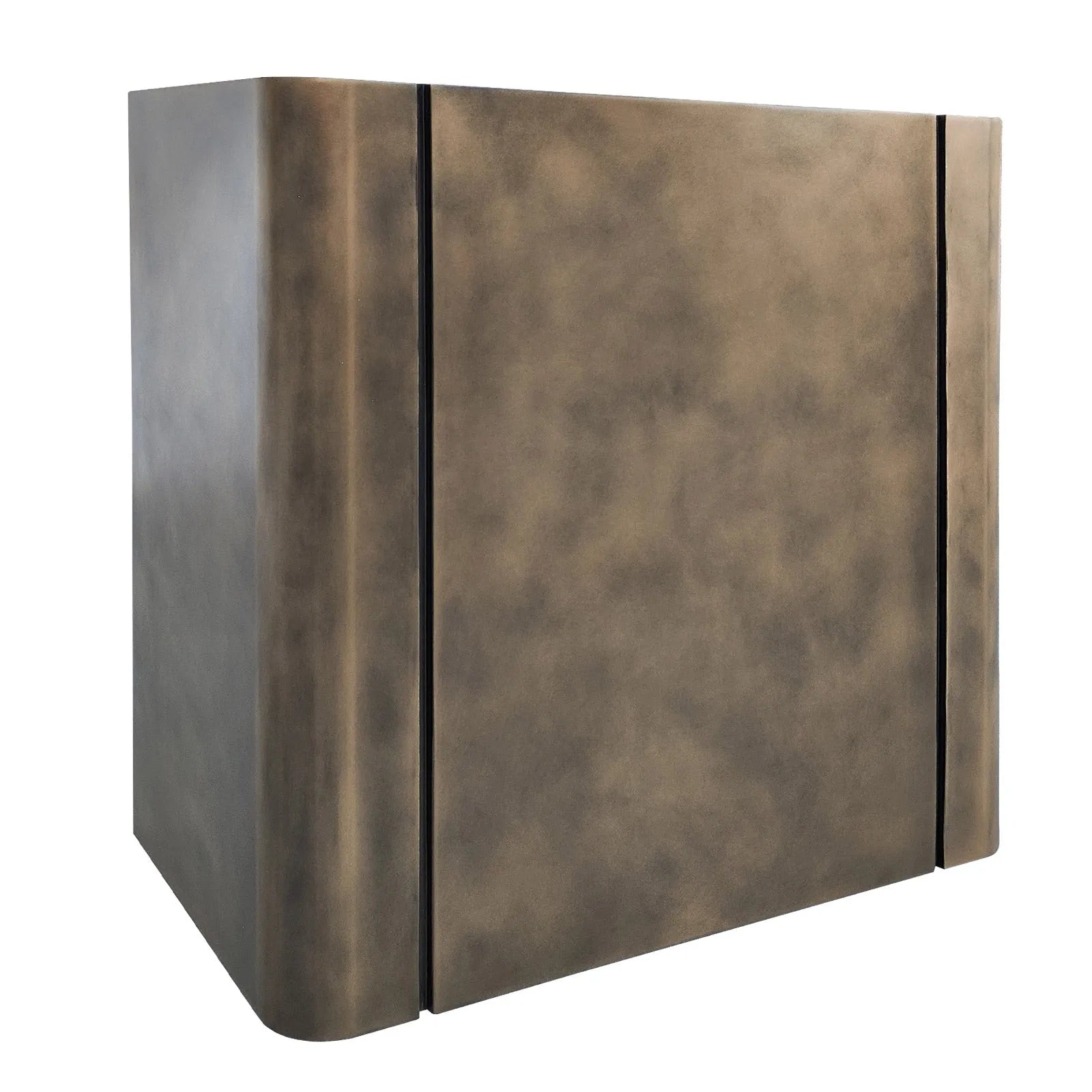 Fobest Custom Brass Range Hood with Aged Brass Finish FSS-333-Stainless Steel Range Hood-Fobest