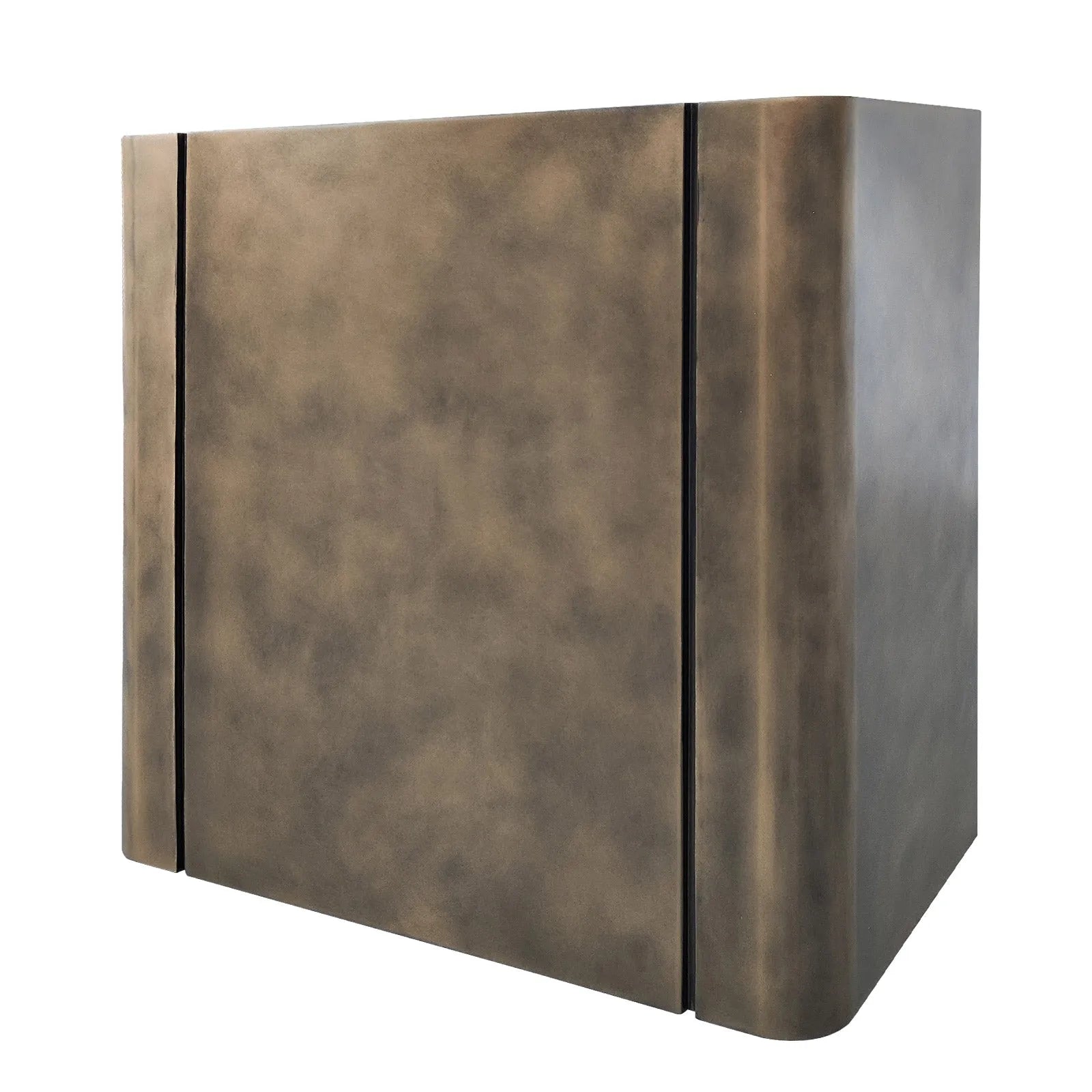 Fobest Custom Brass Range Hood with Aged Brass Finish FSS-333-Stainless Steel Range Hood-Fobest