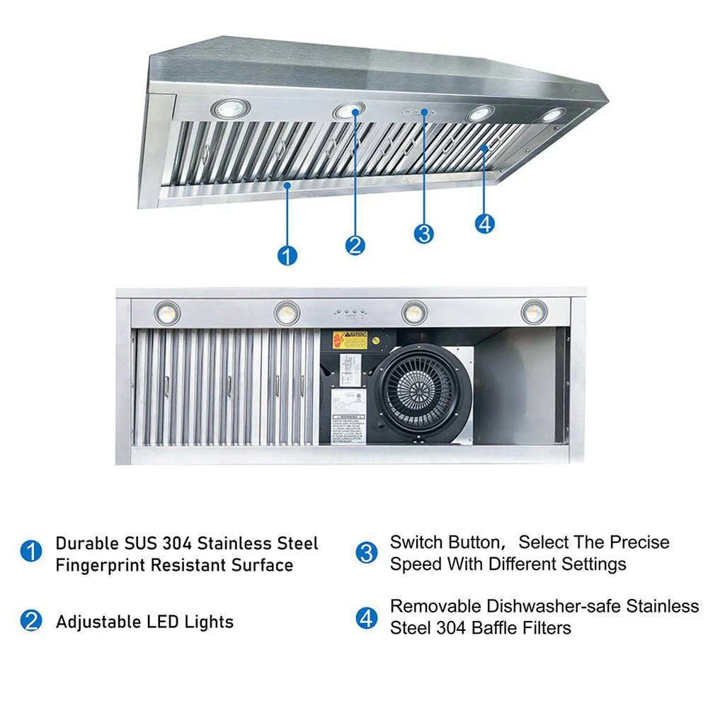 Fobest Custom Brass Range Hood with Aged Brass Finish FSS-333-Stainless Steel Range Hood-Fobest