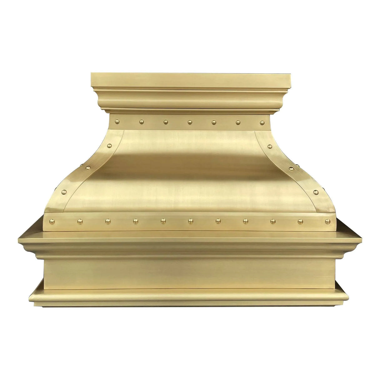 Fobest Custom Brushed Brass Range Hood FSS-123-Stainless Steel Range Hood-Fobest
