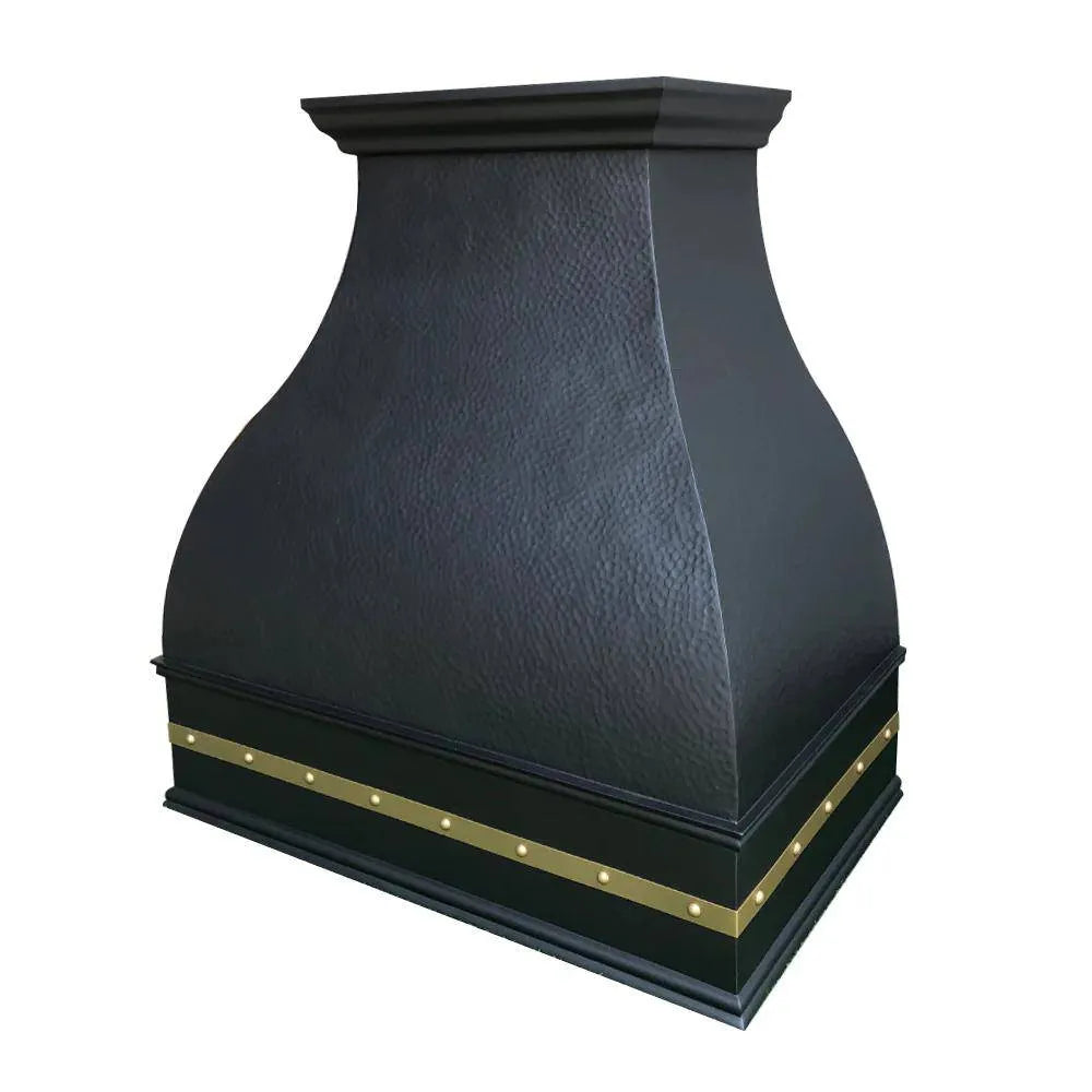 Fobest Custom Copper Range Hood Rustic Design FCP-51-Copper Range Hood-Fobest