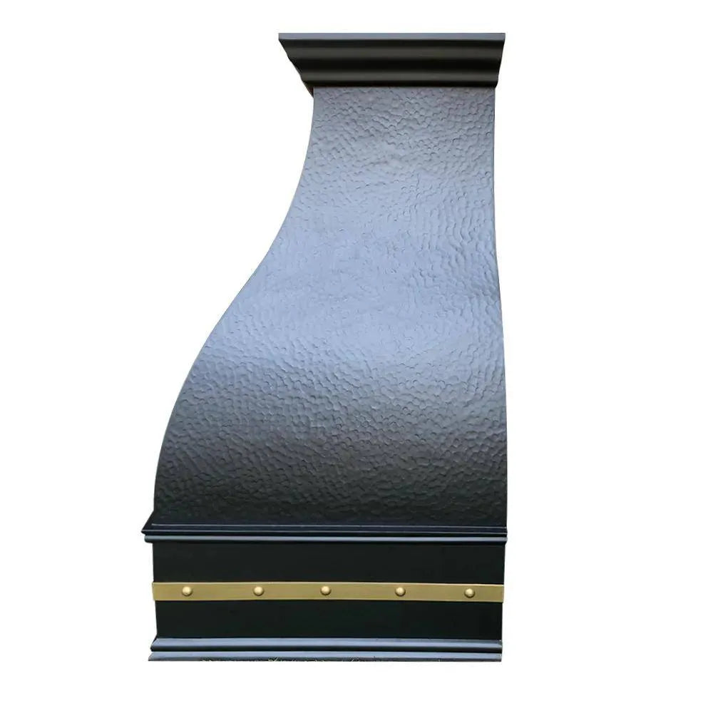 Fobest Custom Copper Range Hood Rustic Design FCP-51-Copper Range Hood-Fobest