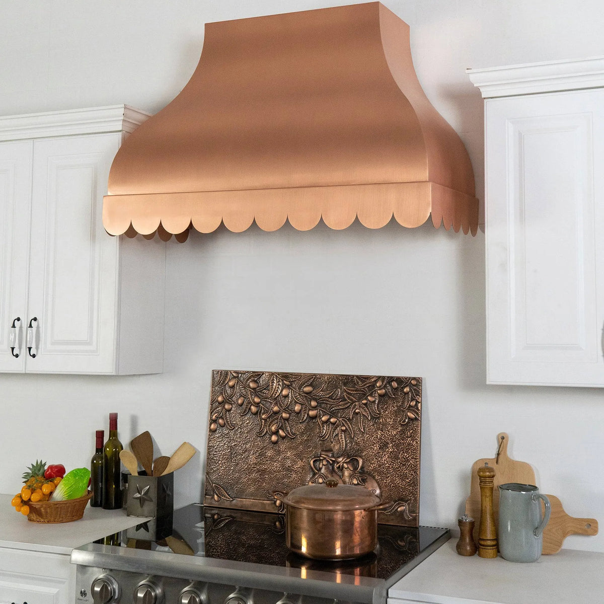 Fobest Instock Copper Range Hood FCP-61 (30"W x 27"H x 21"D)