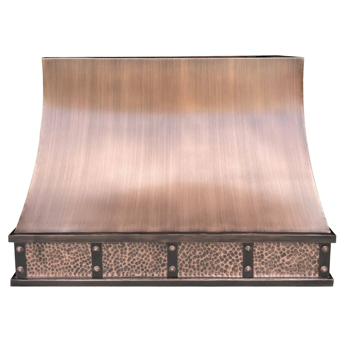 Fobest Custom Copper Range Hood with Sloped Design FCP-100-Copper Range Hood-Fobest