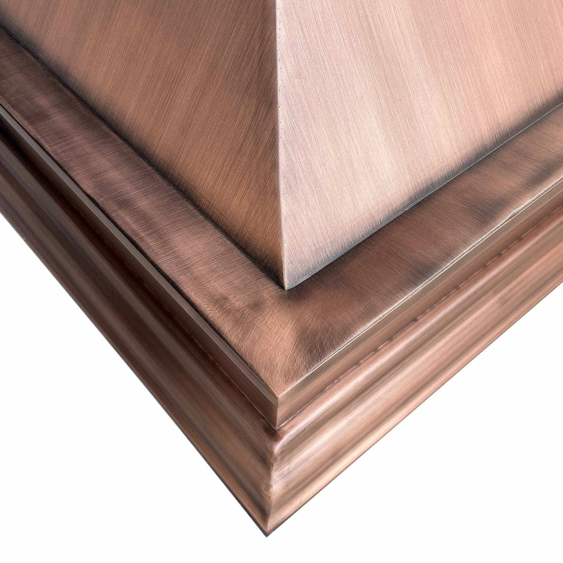 Fobest Custom Copper Range Hood with Vintage Design FCP-36-Copper Range Hood-Fobest