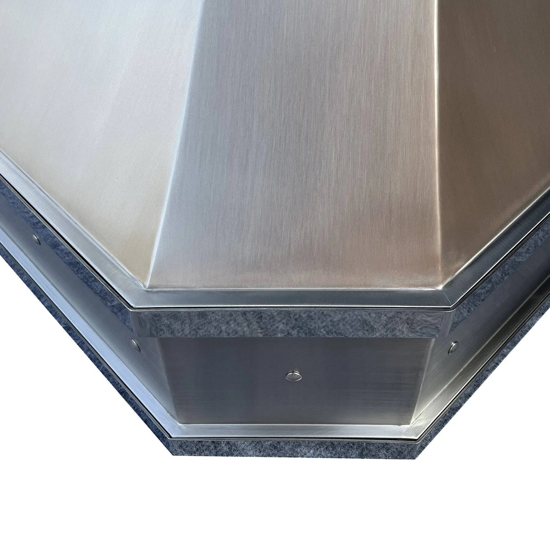 Fobest Custom Curved Stainless Steel Kitchen Hood with Cornered Crown FSS-111-Stainless Steel Range Hood-Fobest