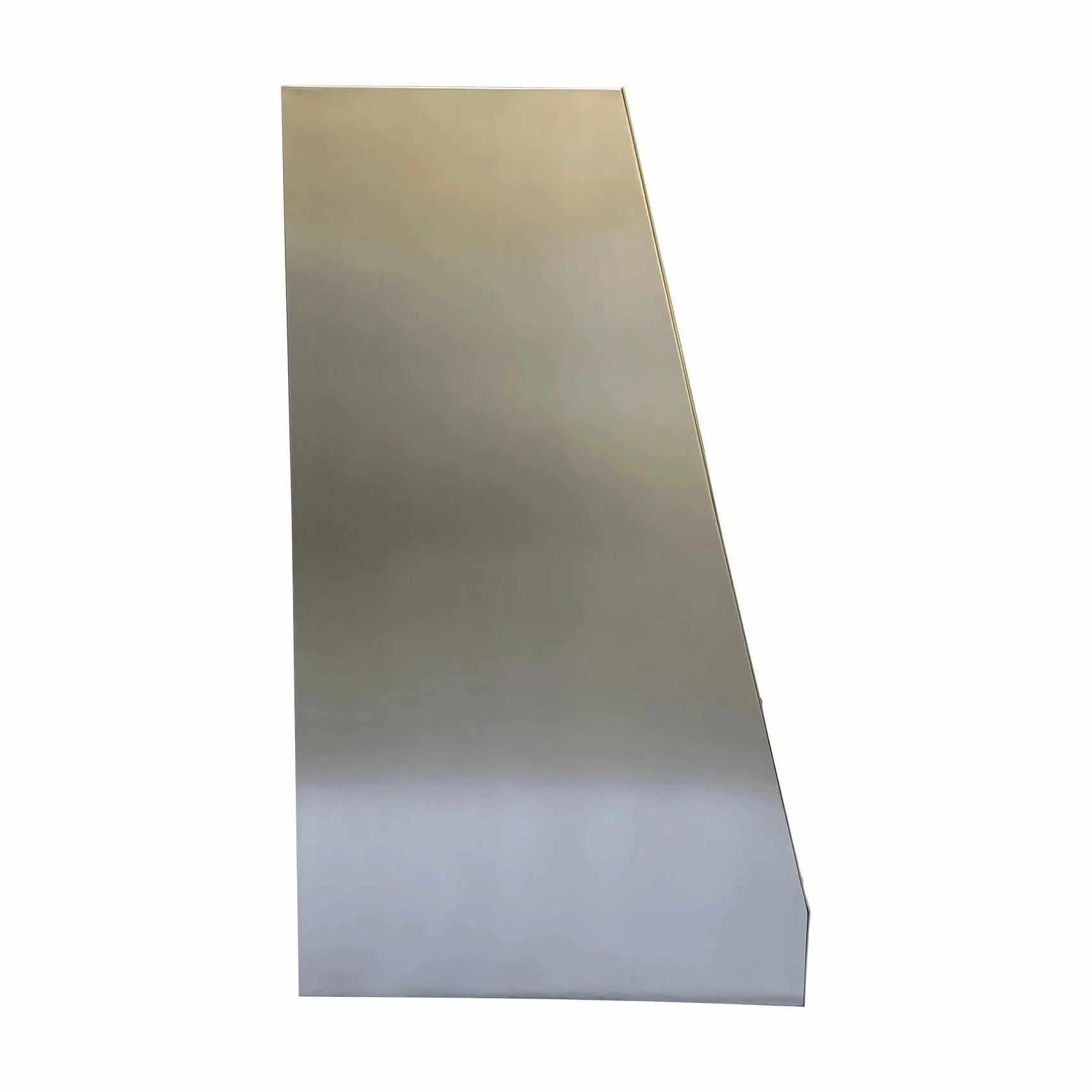 Fobest Custom Kitchen Hood Stainless Steel with Mirror Straps and rivets FSS-104-Stainless Steel Range Hood-Fobest