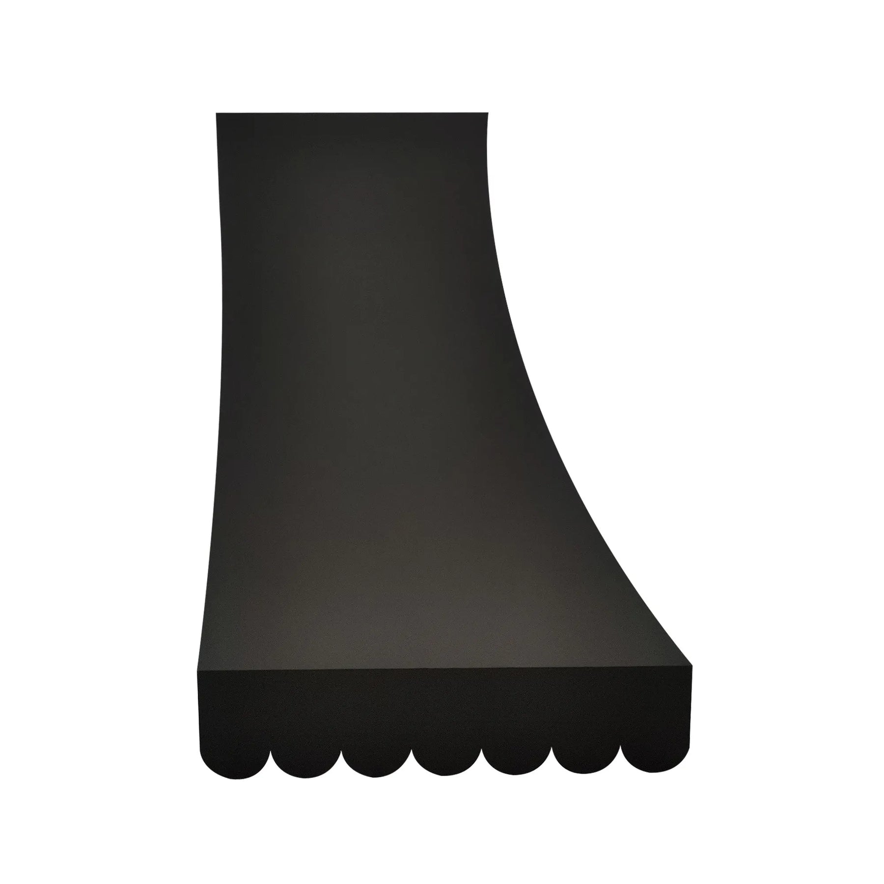 Fobest Custom Range Hood Vent Scalloped Design FSS-361-Stainless Steel Range Hood-Fobest