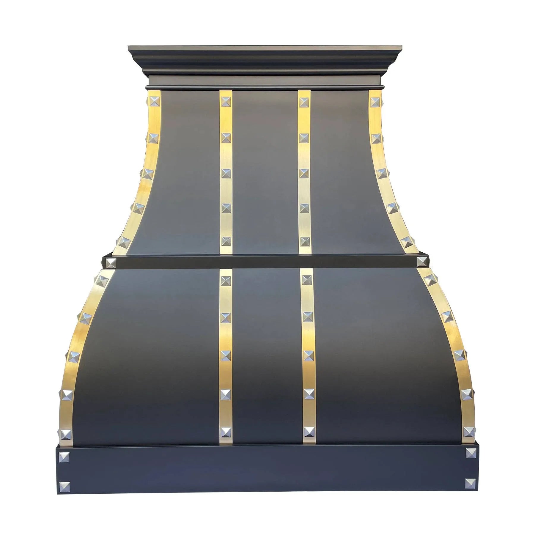 Fobest Custom Stainless Steel Black Range Hood FSS-83-Stainless Steel Range Hood-Fobest