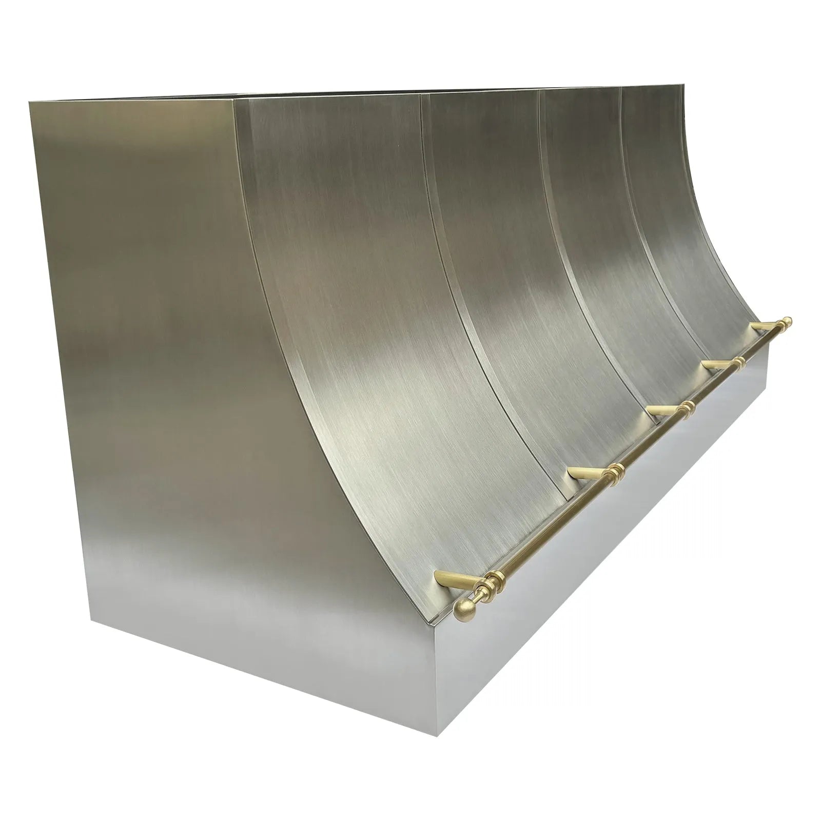 Fobest Custom Stainless Steel Kitchen Hood with Pot Rail FSS-329-Stainless Steel Range Hood-Fobest