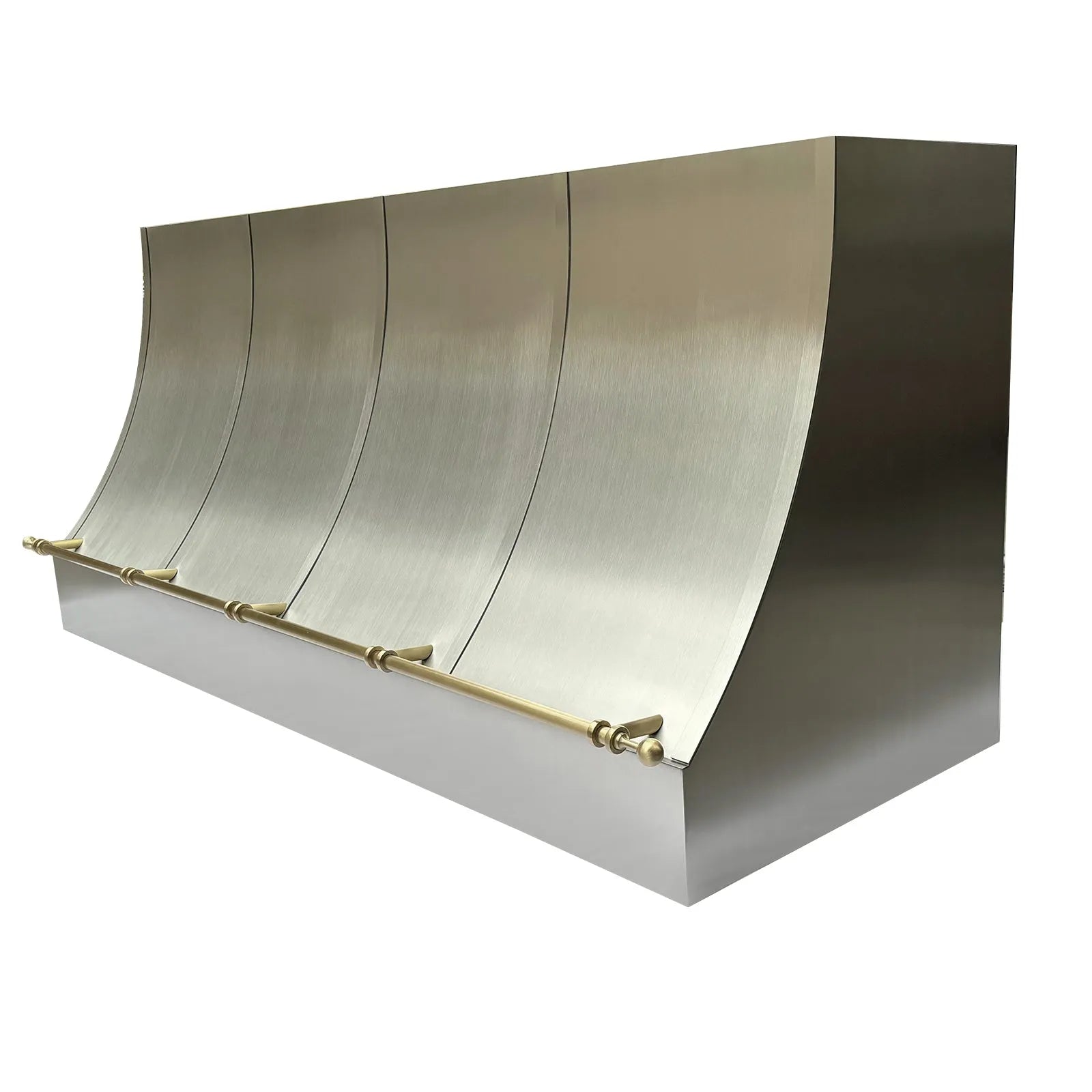 Fobest Custom Stainless Steel Kitchen Hood with Pot Rail FSS-329-Stainless Steel Range Hood-Fobest