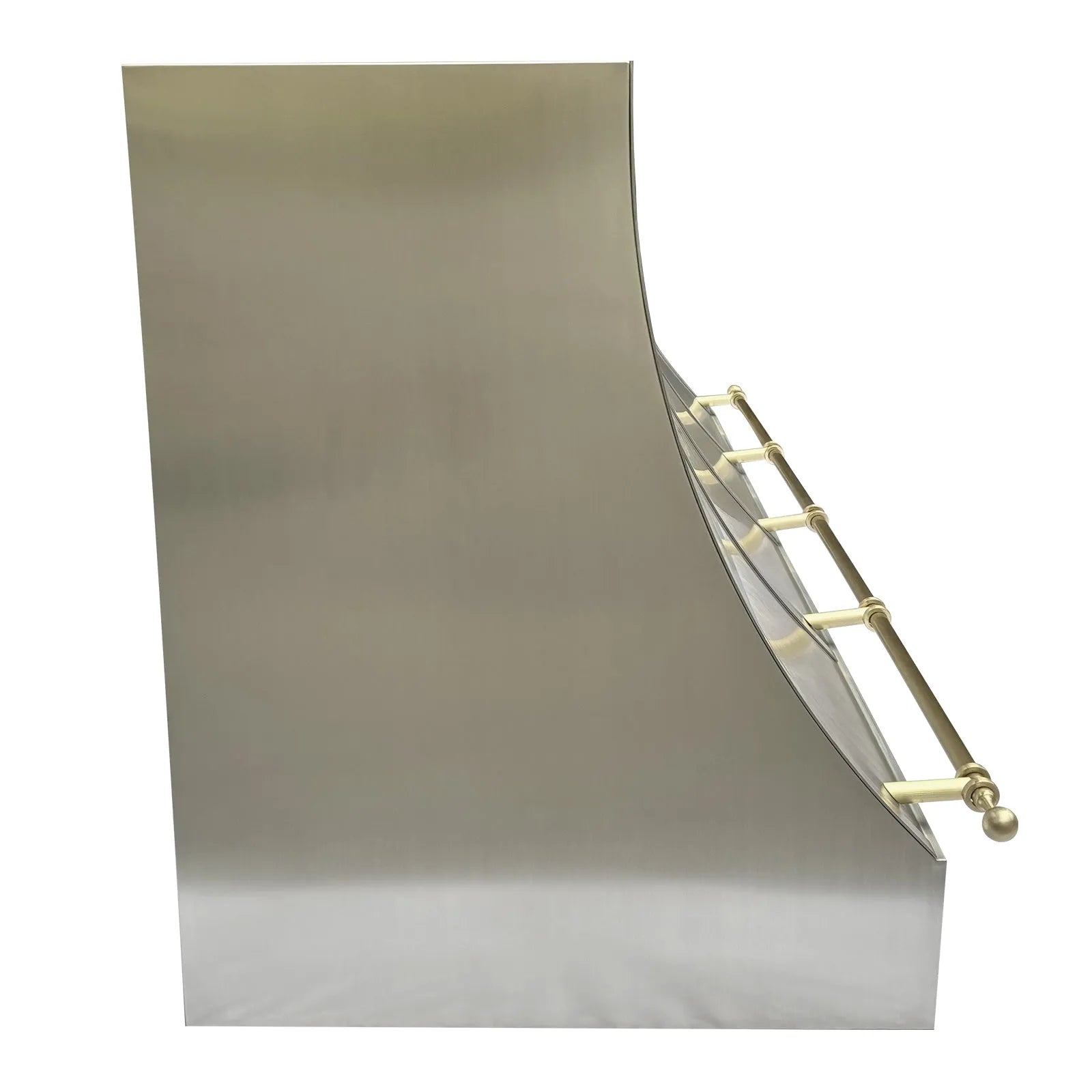 Fobest Custom Stainless Steel Kitchen Hood with Pot Rail FSS-329-Stainless Steel Range Hood-Fobest