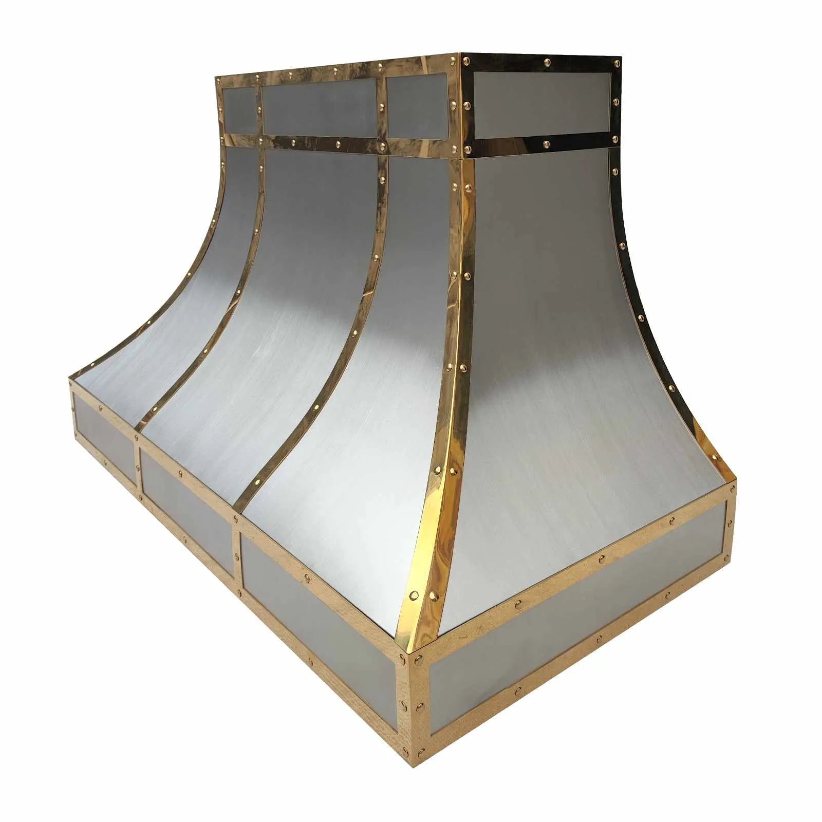 Fobest Custom Stainless Steel Range Hood with Curved Design FSS-184-Stainless Steel Range Hood-Fobest