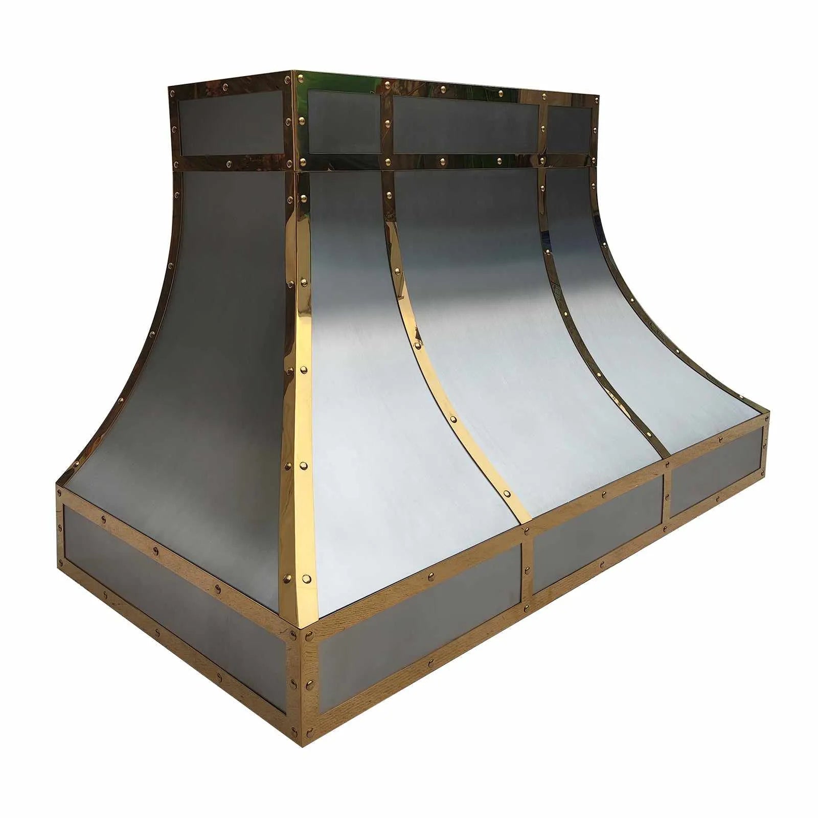 Fobest Custom Stainless Steel Range Hood with Curved Design FSS-184-Stainless Steel Range Hood-Fobest