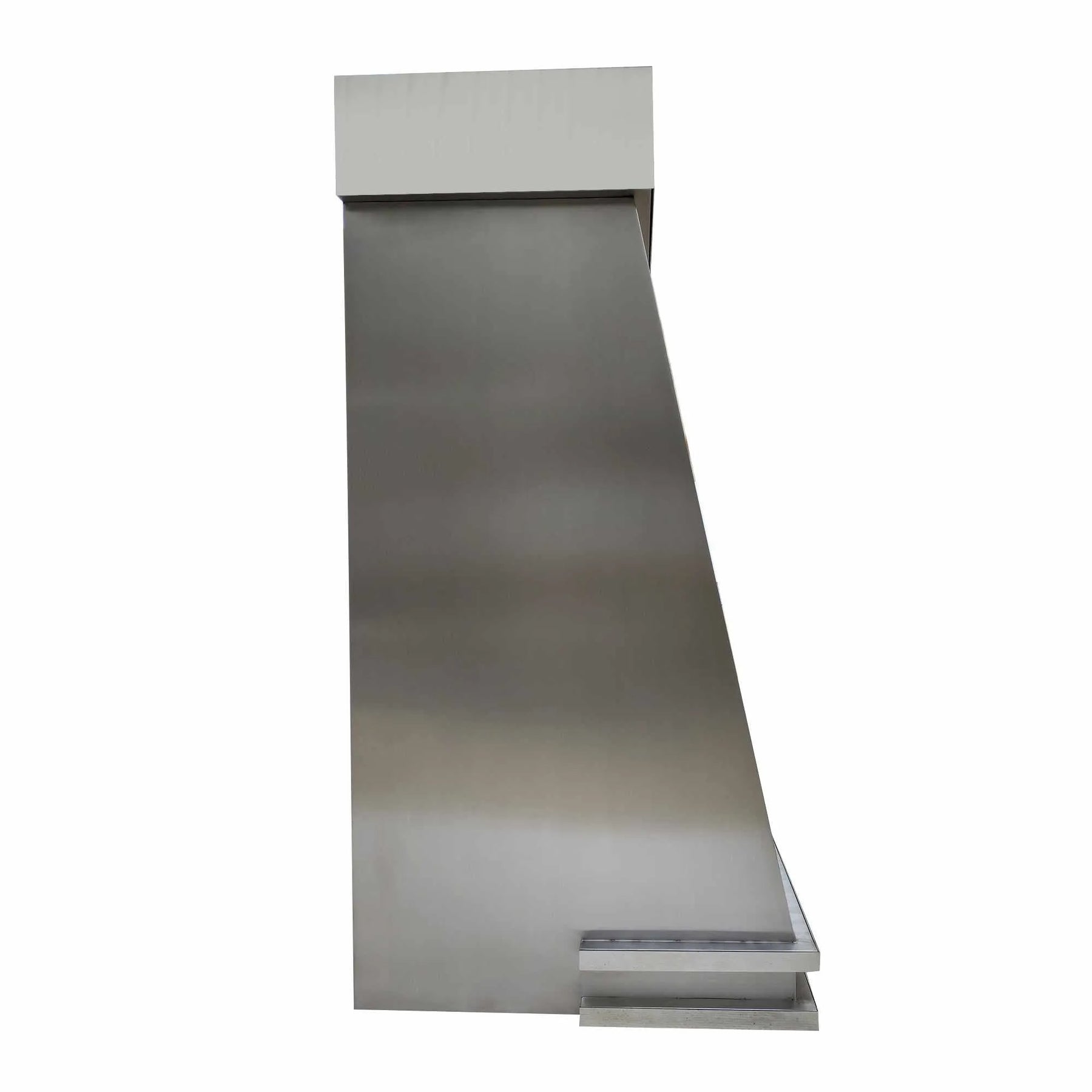 Fobest Custom Stainless Steel Range Hood with Polished Bands FSS-195-Stainless Steel Range Hood-Fobest